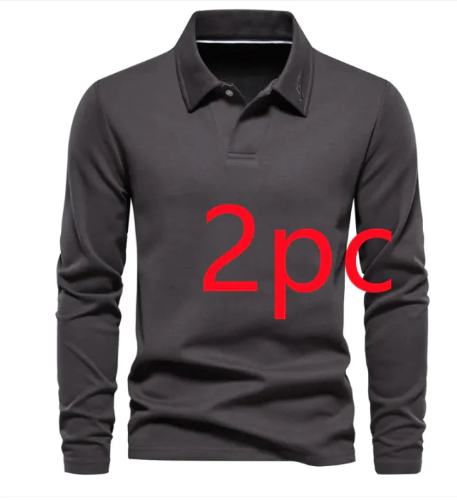 Long Sleeves Polo De Hombre