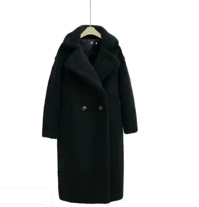 Luxe Cashmere Lamb Winter Coat