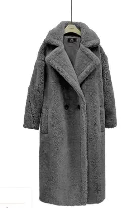 Luxe Cashmere Lamb Winter Coat