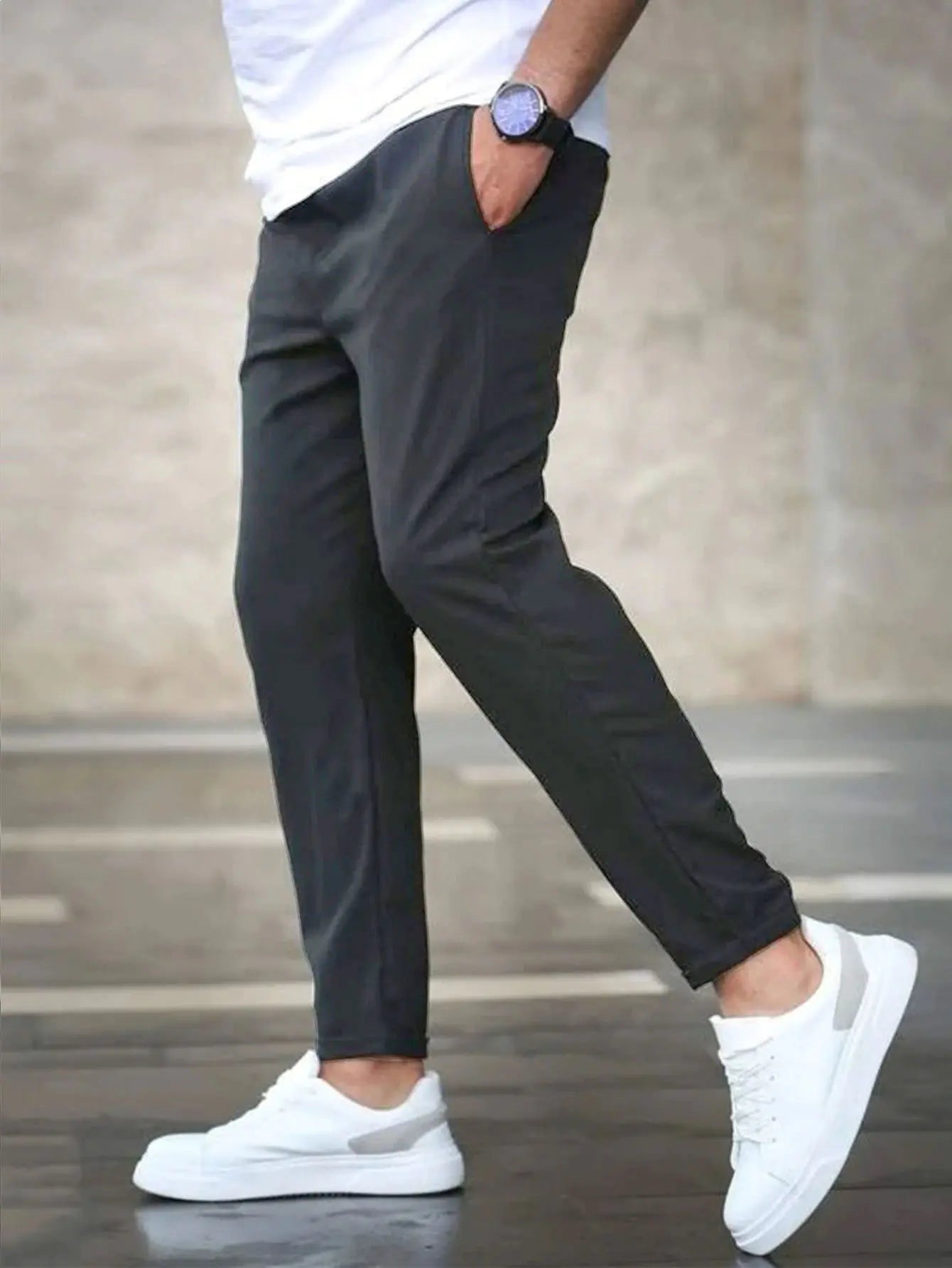 Men's casual cropped Britches