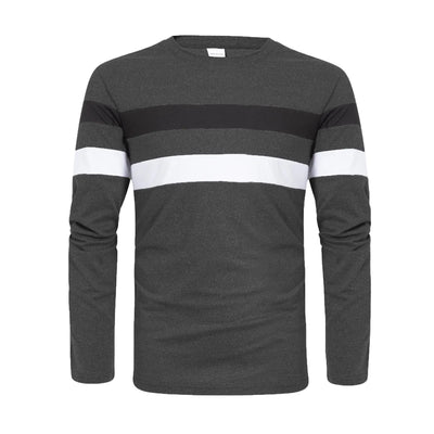 Deluxe Full Sleeves  striped T Shirts