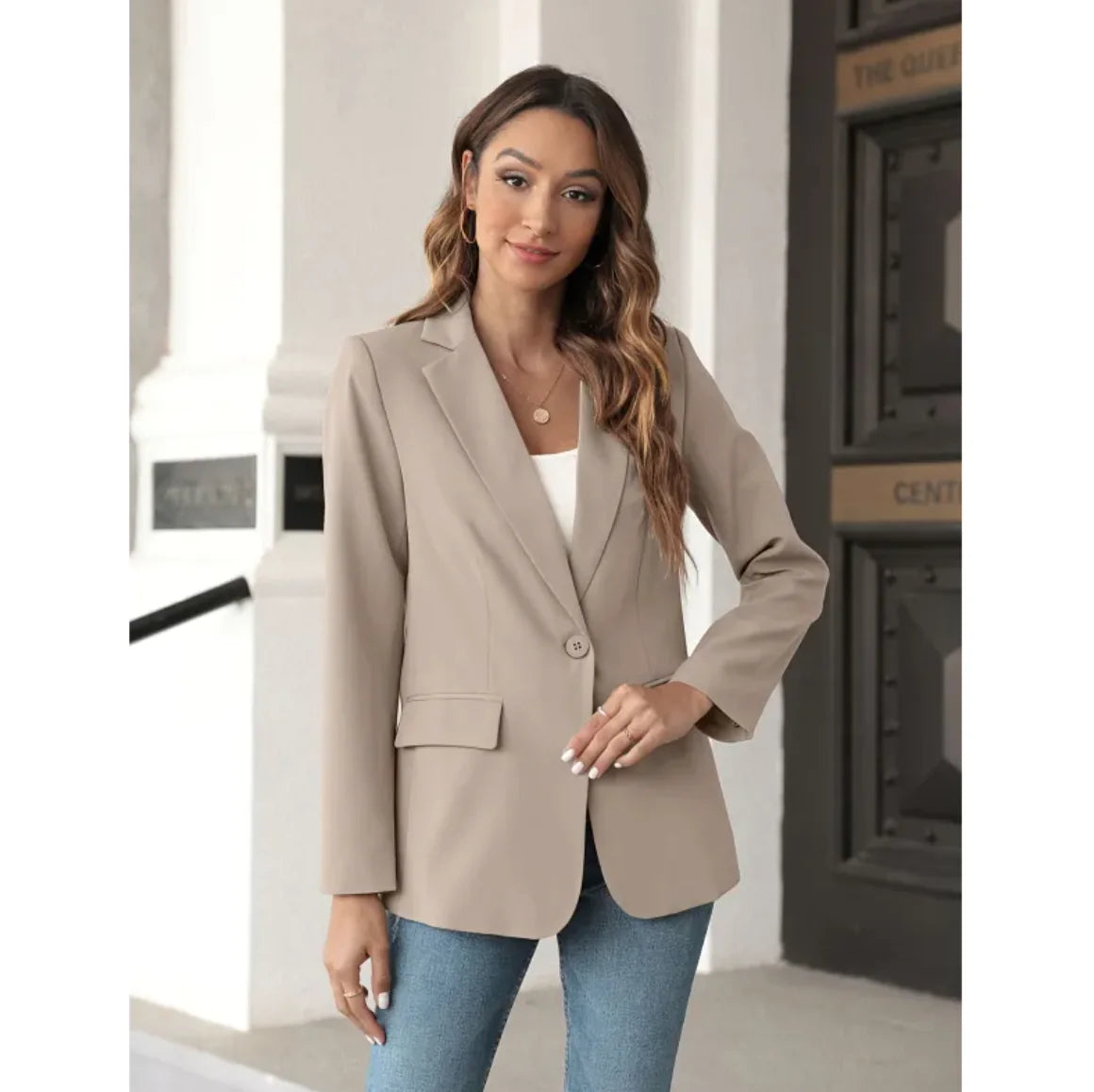 Luxe Slim Fit Blazer