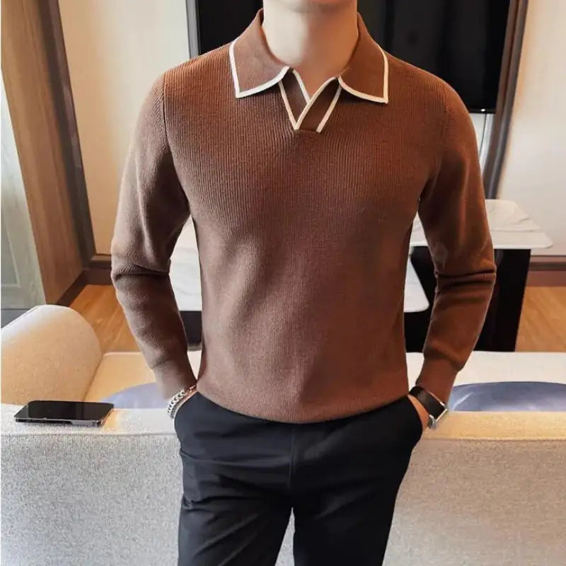 Autumn Winter British Style Sweater