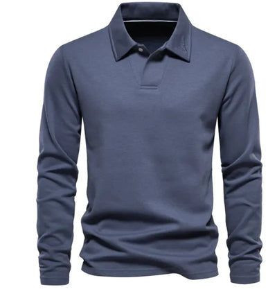 Long Sleeves Polo De Hombre