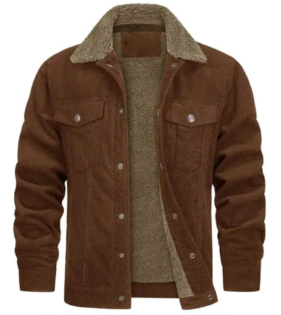 Corduroy Plush Jacket